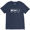 v1 eat sleep code V-Neck Tee