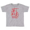 let love rule Toddler T-shirt