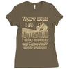 that`s what i do drive Ladies Fitted T-Shirt