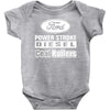 ford powerstroke diesel coal rollers cool funy Baby Onesie