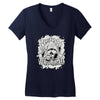 respect mah wizardrah! white Women's V-Neck T-Shirt