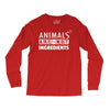 Animals Are Not Ingredients Long Sleeve Shirts
