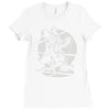 darth vermin Ladies Fitted T-Shirt