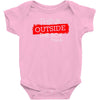 think outside the box thinker Baby Onesie