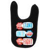 Women's March Stand Unite Fight Baby Bibs