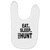 eat sleep hog hunt Baby Bibs