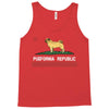 colifornia republic parody pugfornia republic Tank Top