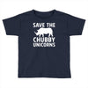 save the chubby unicorns Toddler T-shirt