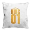 king Throw Pillow