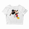 zombie mickey Crop Top