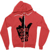 things will work out Zipper Hoodie