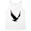 black raven with red eye Tank Top