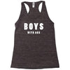 boys with abs Racerback Tank