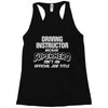 driving instructor superhero Racerback Tank