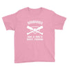 diamonds are a girls best friend girls softball shirt funny women spor Youth Tee