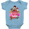 paw patrol birthday girl  aunt Baby Bodysuit