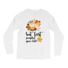 but first pumpkin space latte Long Sleeve Shirts