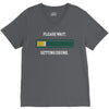 please wait. getting drunk. V-Neck Tee