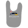 best friends forever Baby Bibs