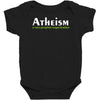 atheism funny retro religion jesus christ believer comic god Baby Bodysuit