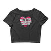 my valentine is a fictional character Crop Top