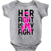 her fight is my fight Baby Bodysuit