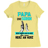 papa und sohn Ladies Fitted T-Shirt