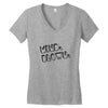 mind. blown Women's V-Neck T-Shirt