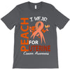 I Wear Peach For Uterine Cancer Awareness T-Shirt