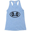 cutie oval Racerback Tank
