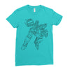 optimus prime Ladies Fitted T-Shirt