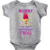 birthday troll mommy Baby Bodysuit