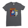 that's no moon Ladies Fitted T-Shirt
