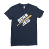 bear jew Ladies Fitted T-Shirt