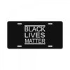black lives matter License Plate