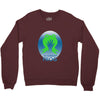 the green frog Crewneck Sweatshirt