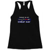 cheat day Racerback Tank