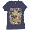 ruff justice Ladies Fitted T-Shirt