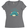 i hate the morning Women's Triblend Scoop T-shirt