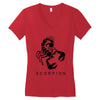 scorpion Women's V-Neck T-Shirt
