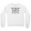 the tree isn't the only getting lit this christmas Crewneck Sweatshirt