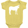 staring horse Baby Onesie