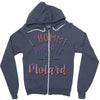 l homme parfait est motard Zipper Hoodie