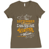 I'm a september woman I was born with my heart Ladies Fitted T-Shirt