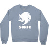 sonic uomo donna bambino sega videogames Crewneck Sweatshirt