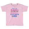 don't be jealous just because i'm a super cute november girl Toddler T-shirt