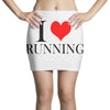 i love running Mini Skirts
