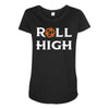 Roll High Dungeon T-Shirt Maternity Scoop Neck T-shirt