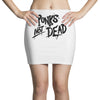 punks not dead exploited punk rock hooded sweatshirt vintage style dis Mini Skirts