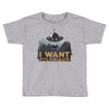 I Want To Leave Toddler T-shirt